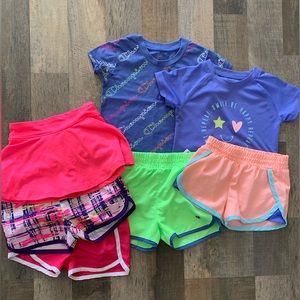 Girls 2T summer athletic bundle